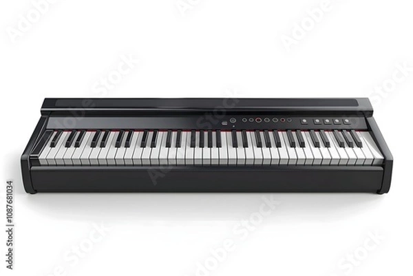 Fototapeta Vector illustration set of 50 musical instruments in cartoon style isolated on white background Retro musical instruments set realistic design Music instruments, musical notes and equipment A variety