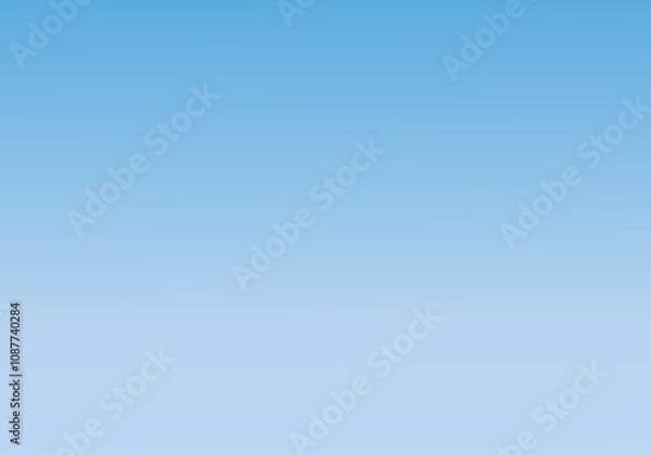 Obraz Cielo azul claro. Fondo azul degradado