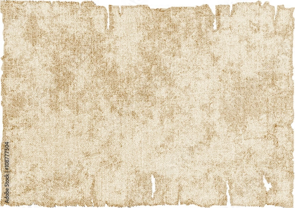 Fototapeta old ragged canvas.design element.vector illustration