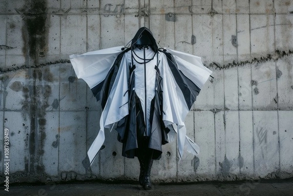 Fototapeta Avant-Garde Space Couture: Cosmic Threads Inspired by Stellar Journeys