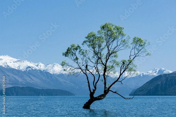 Obraz tree of wanaka