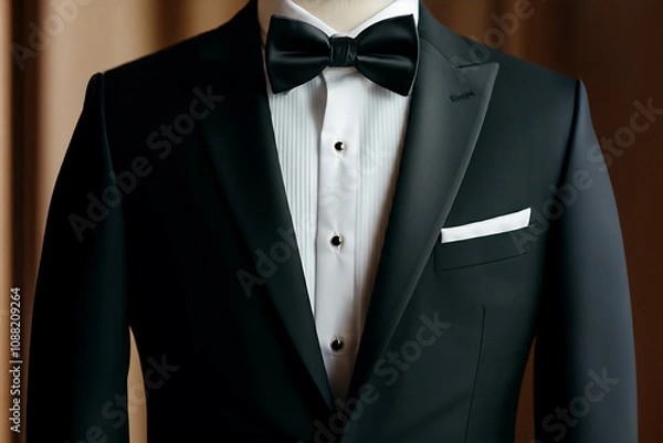 Fototapeta 결혼 웨딩 신랑 턱시도 이미지
