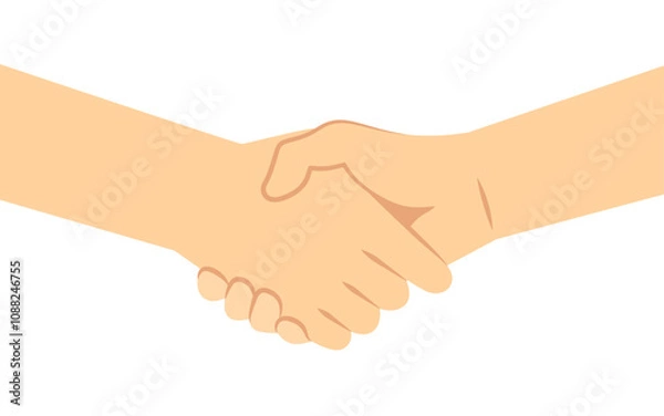 Obraz 握手のベクターイラスト