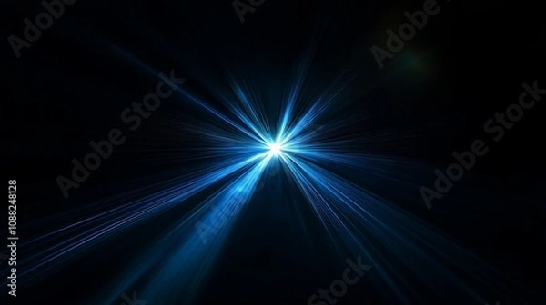 Fototapeta Abstract Light Rays Background