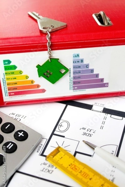 Fototapeta Dossier DPE