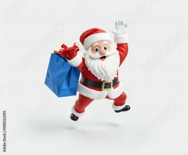 Obraz Santa Clause 3d