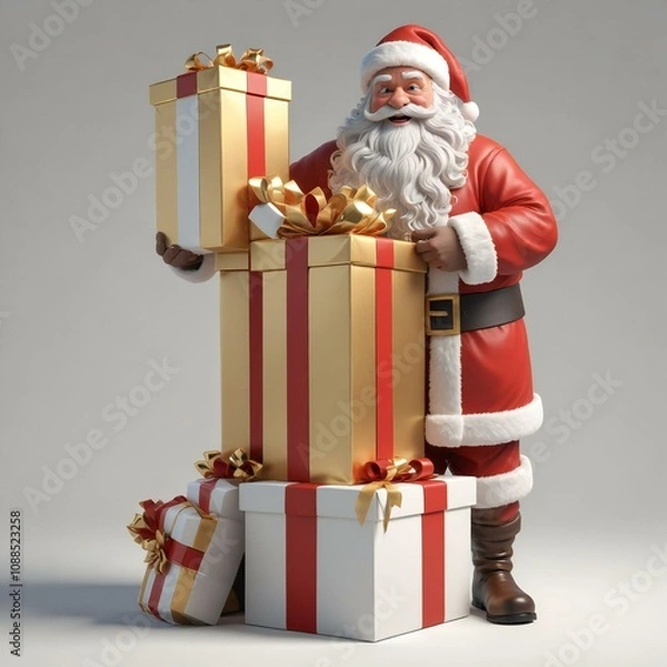 Obraz Santa Clause 3d