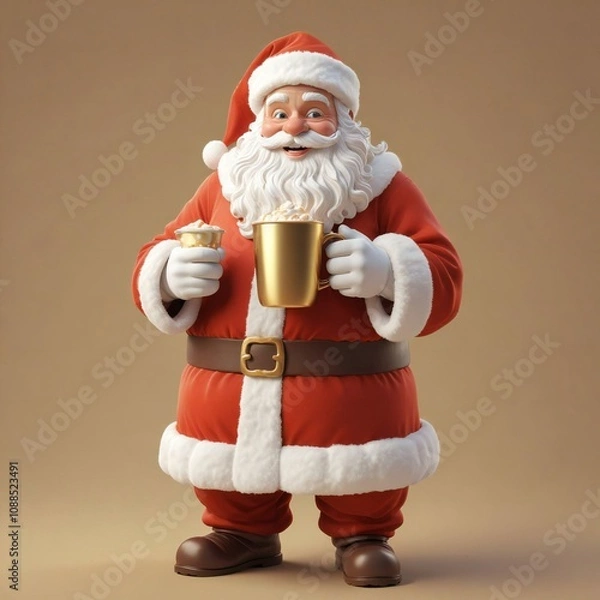 Obraz Santa Clause 3d