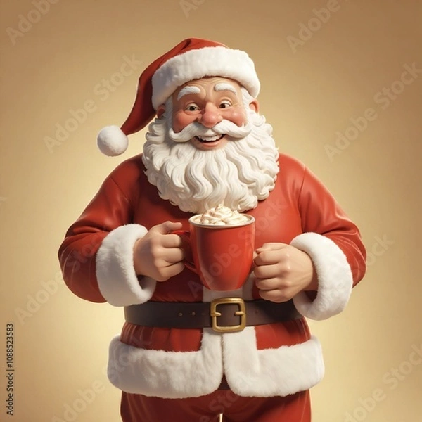 Obraz Santa Clause 3d