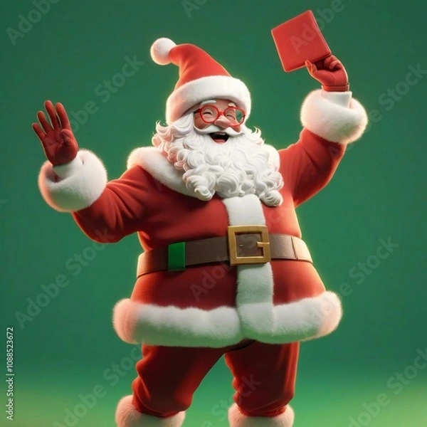 Obraz Santa Clause 3d