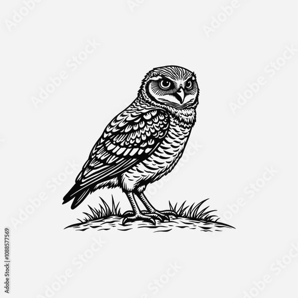Obraz Burrowing Owl