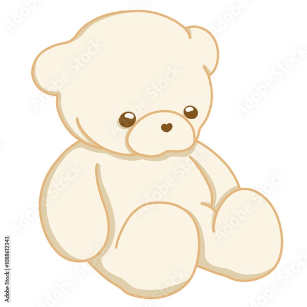 Obraz Cute teddy bear illustration 