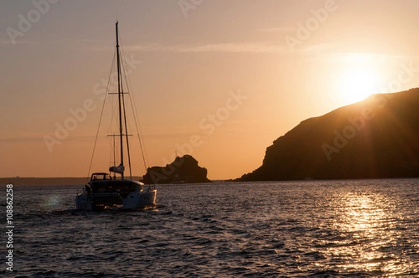 Fototapeta Santorini View