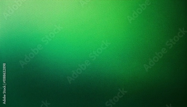 Fototapeta green blurred grainy gradient background noise texture effect wide poster banner header design