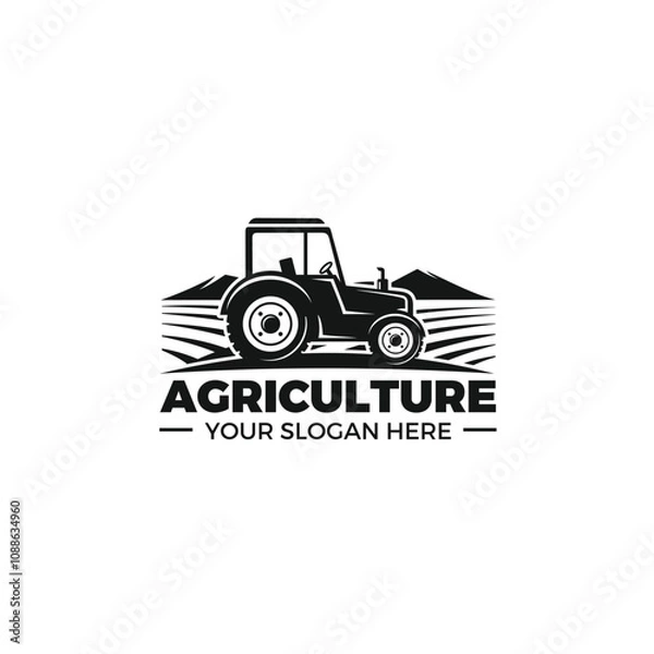 Obraz Agriculture logo template vector illustration