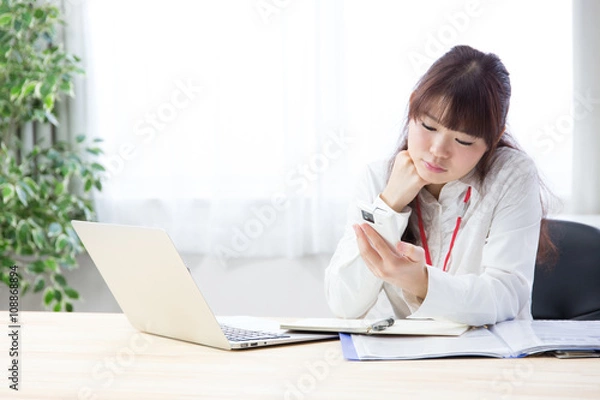 Obraz OLポートレート(職場)