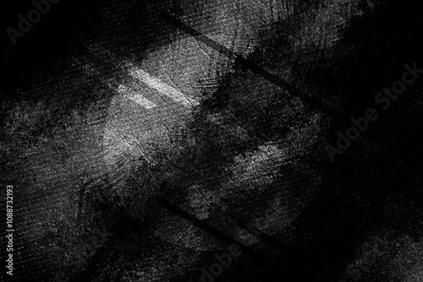 Obraz Abstract Dark Texture With Intricate Shadow Patterns