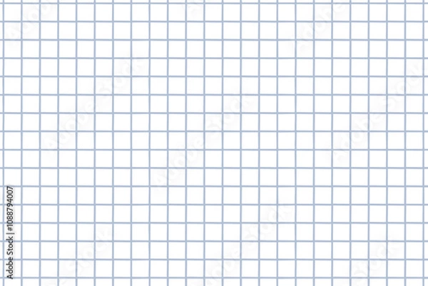 Fototapeta Clean square ceramic tiled grid pattern. Vector illustration