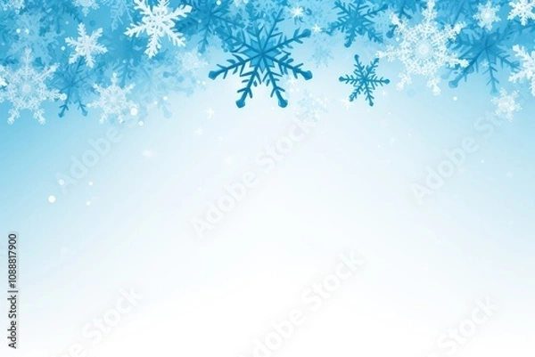 Fototapeta Snowflake backgrounds white illuminated.