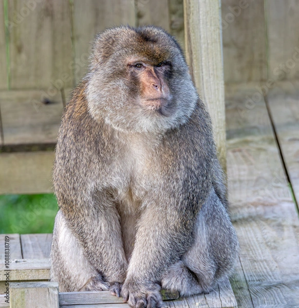 Obraz barbary macaques