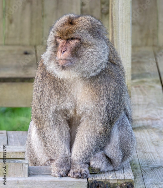 Obraz barbary macaque