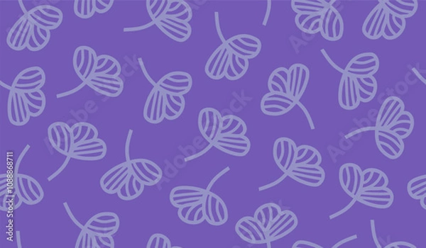 Fototapeta Seamless pattern design vector