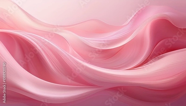 Obraz soft pink backgrounds abstract smooth wave design with soft pink colors