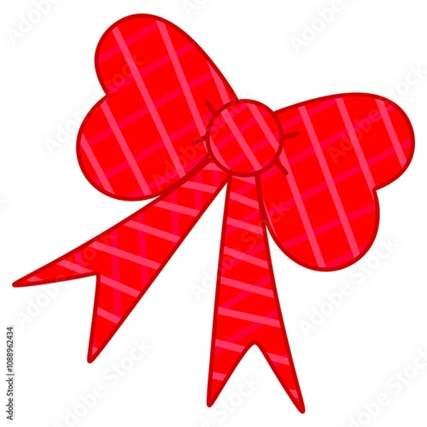 Obraz red bow