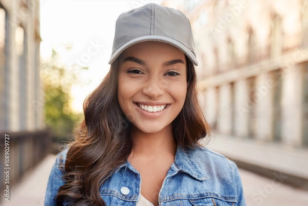 Obraz Frau mit Kappe