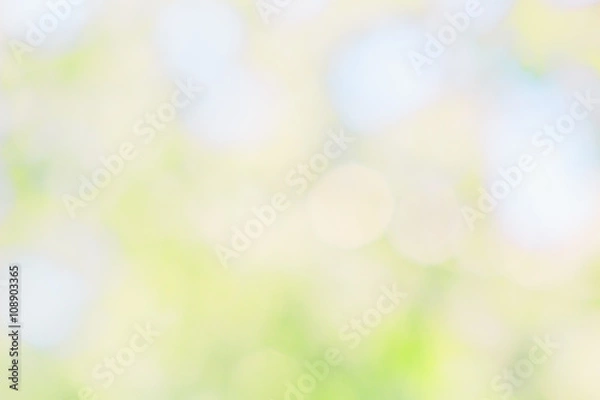 Obraz Abstract spring background from blurred blooming garden