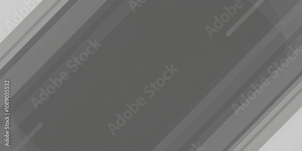 Fototapeta Digital Art Background with Grey Diagonals, computer screen mockup, sci-fi movie prop
