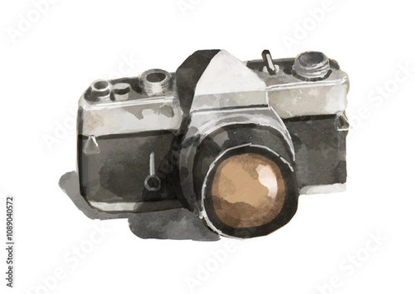 Obraz 水彩風　フィルムカメラ