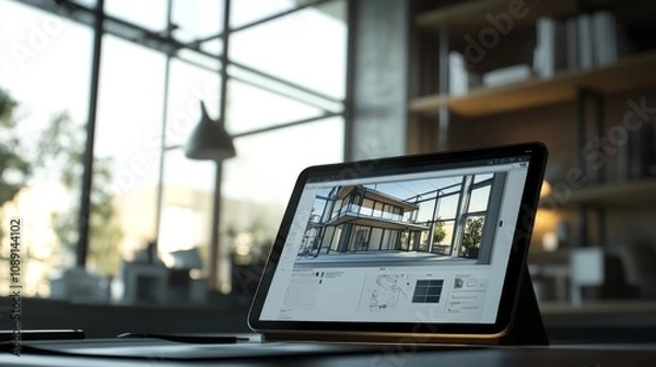 Fototapeta Modern House Design Software