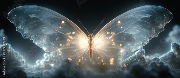 Fototapeta Celestial Butterfly