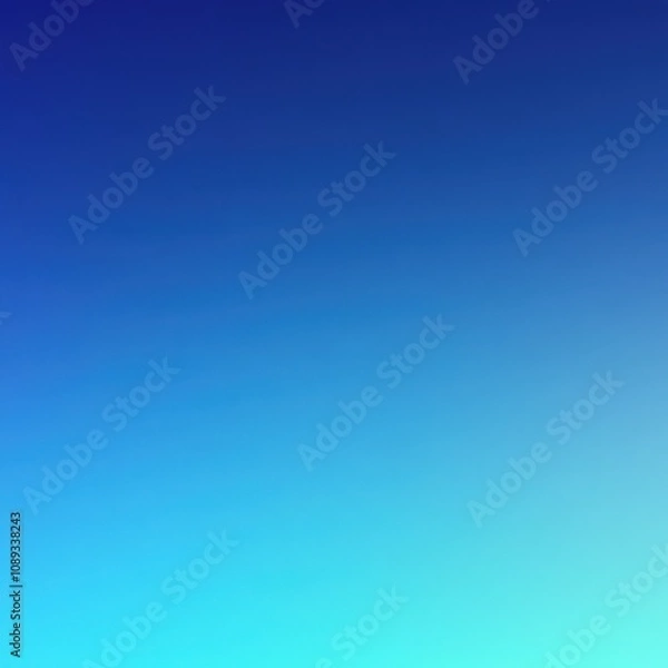 Fototapeta A Gradient Blue Sky Background Image