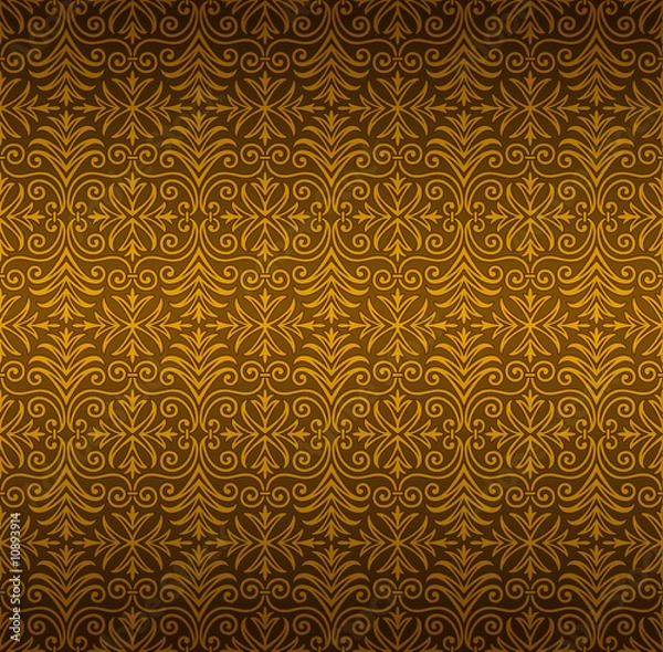 Obraz Seamless Ornamental Wallpaper