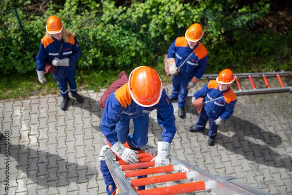 Obraz Jugendfeuerwehr Leitersteigen
