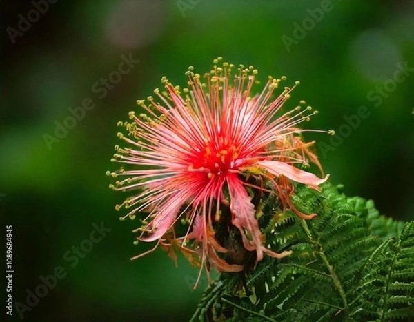 Obraz a mysterious beautiful flowerGenerated image