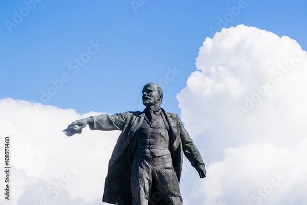 Obraz lenin monument soviet