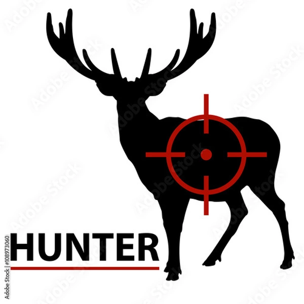 Fototapeta vector hunting