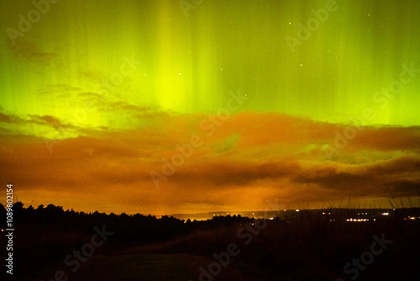 Obraz aurora on a sky