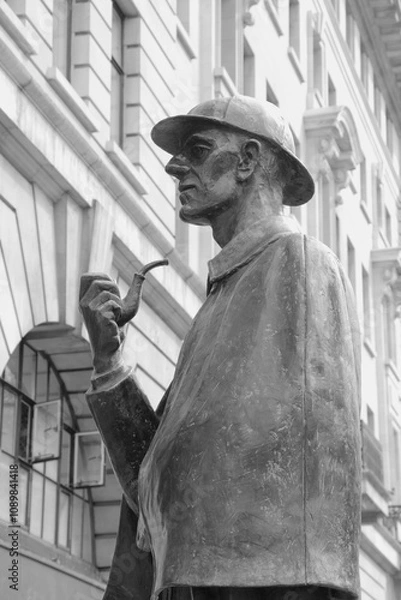 Obraz Sherlock Holmes Statue