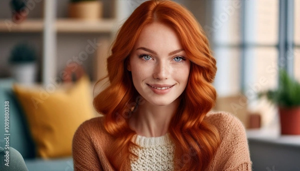 Obraz Junge hübsche Frau