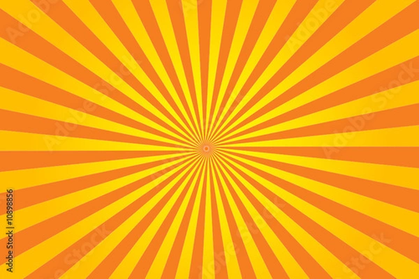 Obraz Sunburst vector