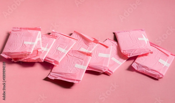 Obraz Pad isolated on pink background