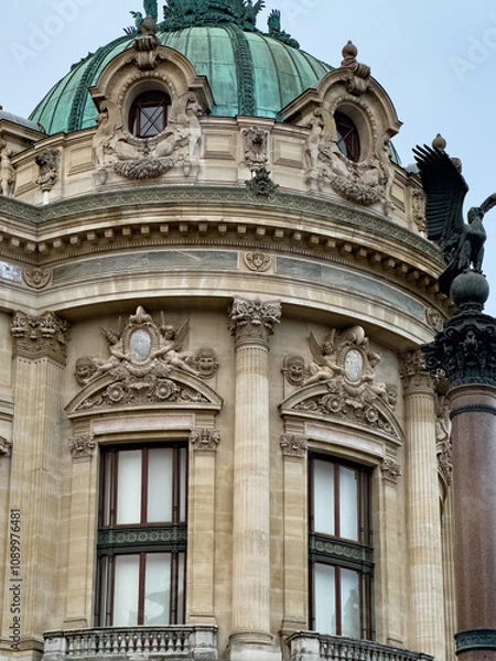 Fototapeta 世界周遊　パリオペラ座あたり