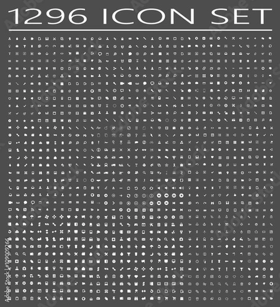 Obraz 1296 icon set