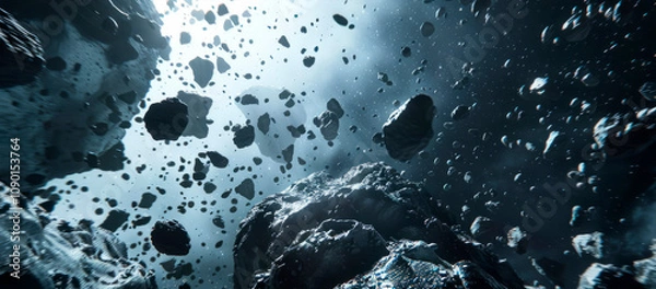 Obraz Asteroid Field