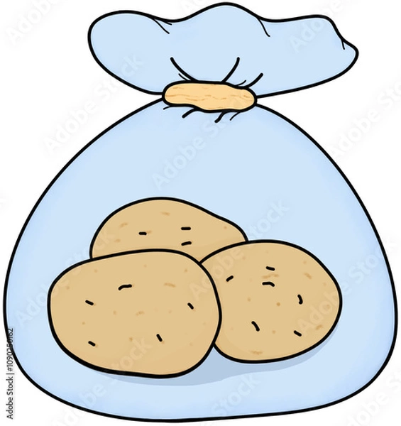 Obraz Cookie gift in a bag