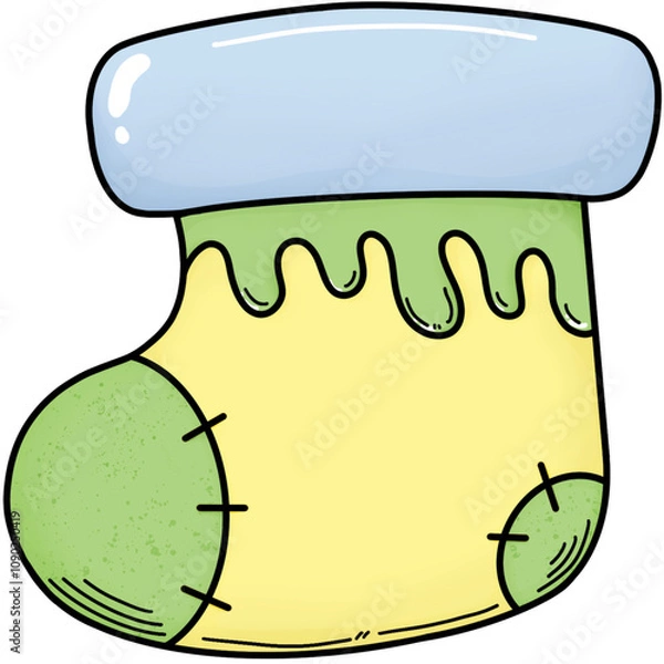 Obraz Christmas decoration socks